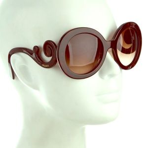 Prada Baroque Tortoiseshell Sunglasses - LIKE NEW